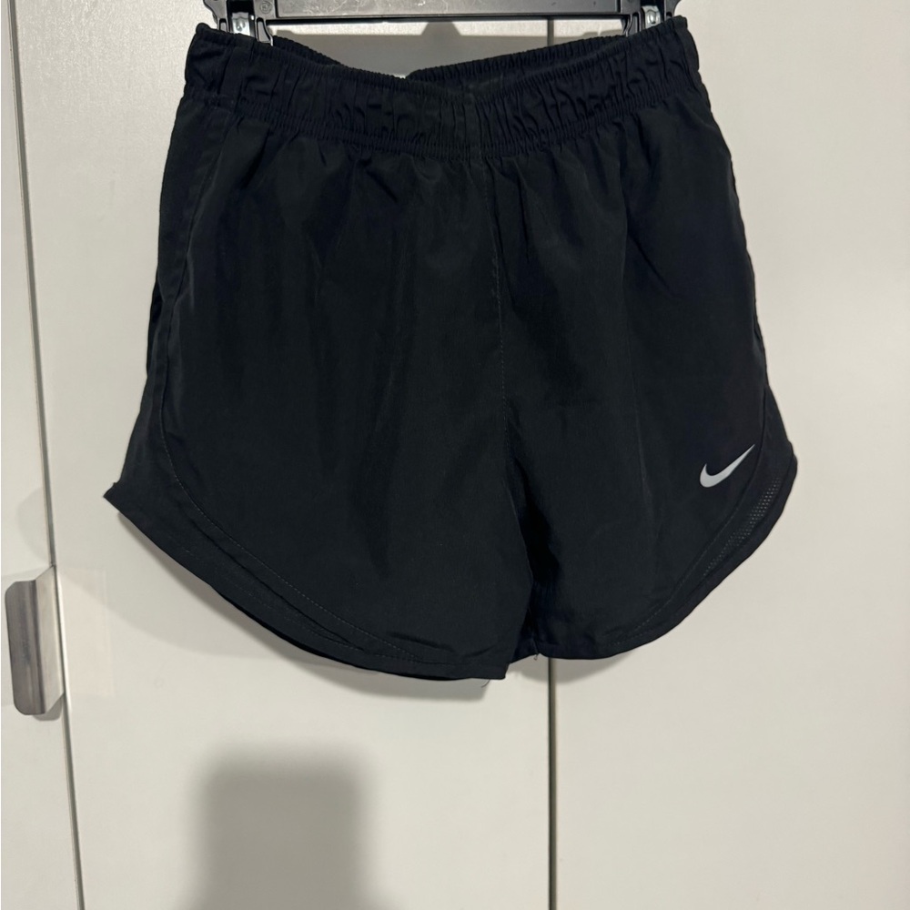 Nike Women's Black Tempo DriFit Running Shorts